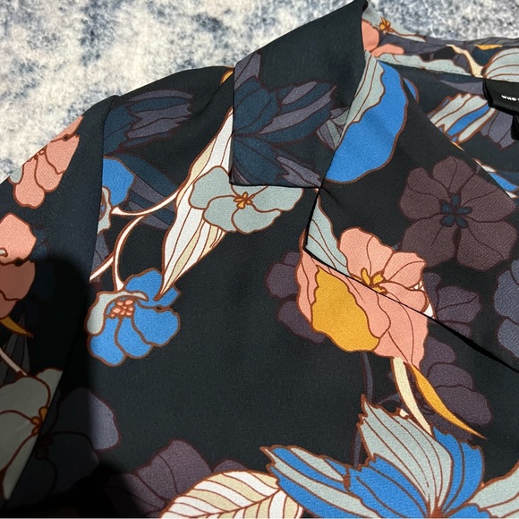 Who What Wear floral blouse - Picture 4 of 5